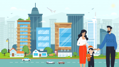 三维动画技术表现出的数字城市景观的物化